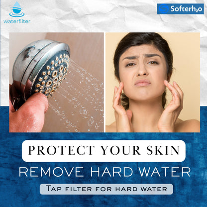 Shower and Tap filter for hard water with 15 stage | Water Softener for Bathroom | Hard Water Filter - Universal Tap Filter